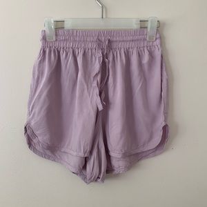 Azure Skies Lavender Soft Shorts